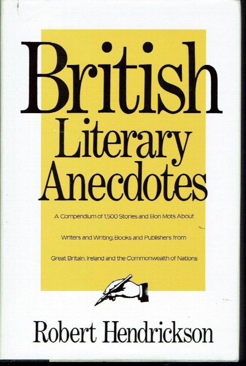 British Literary Anecdotes