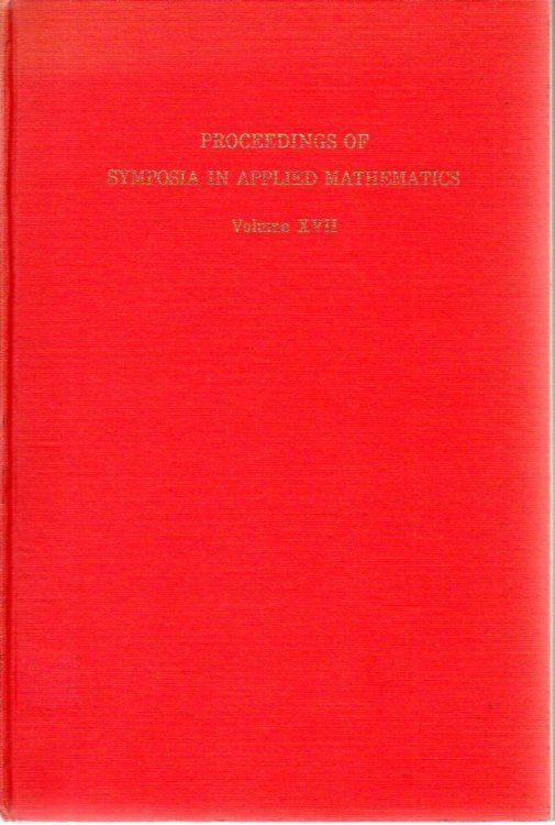 Proceedings of Symposium in Applied Mathematics of the American Mathematical Society