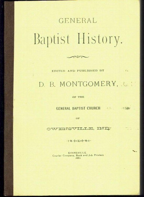 General Baptist History