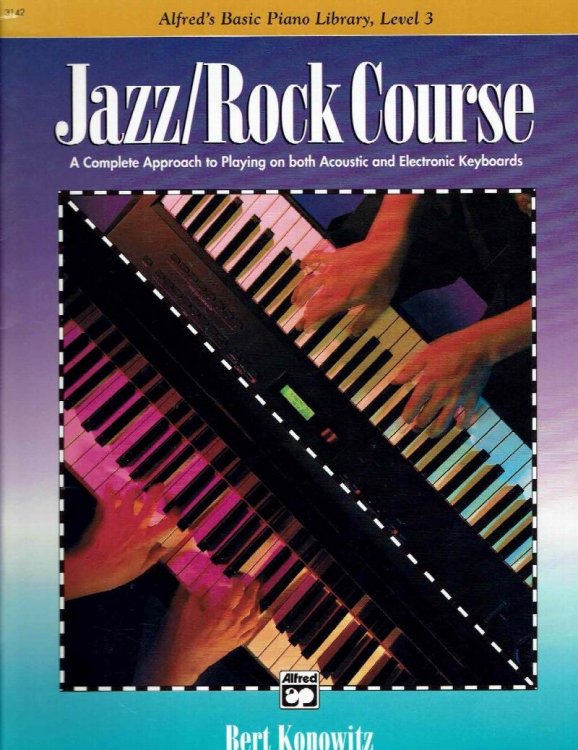 Jazz/Rock Course: Alfred's Basic Piano Library, Level 3
