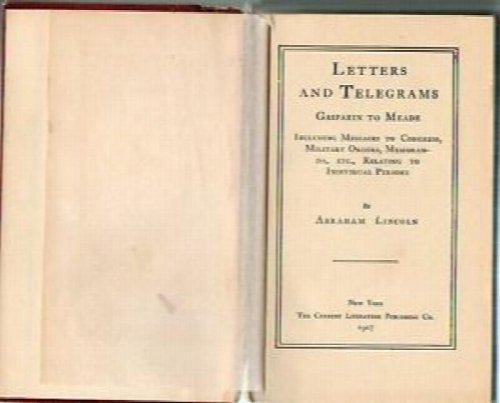 Letters and Telegrams: Gasparin To Meade