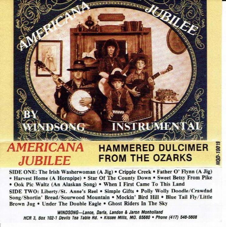 Americana Jubilee Hammered Dulcimer From The Ozarks Audio Cassette