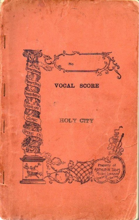 The Holy City Vocal Score