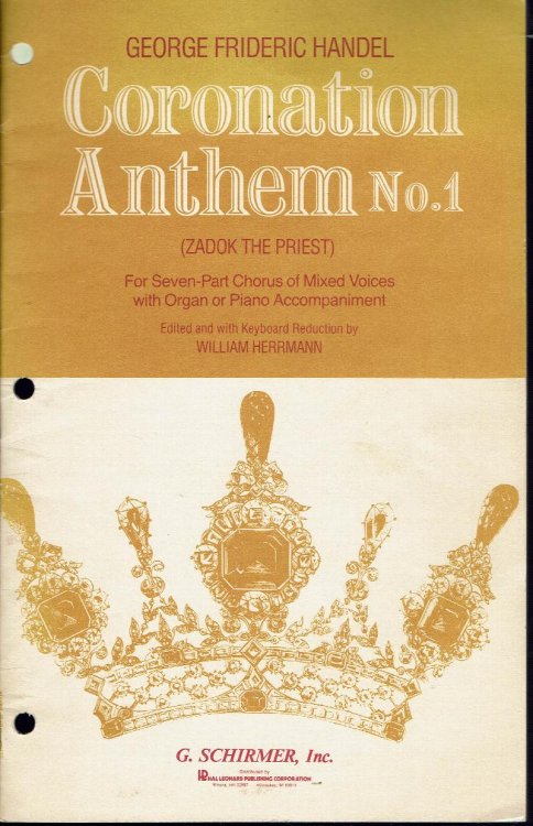 Coronation Anthem No. 1: Zadok the Priest