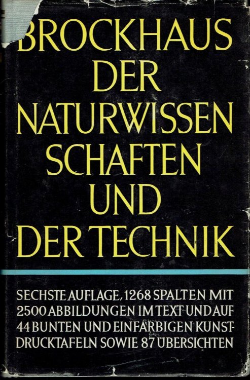Brockhaus Der Naturwissenschaften Und Der Technik