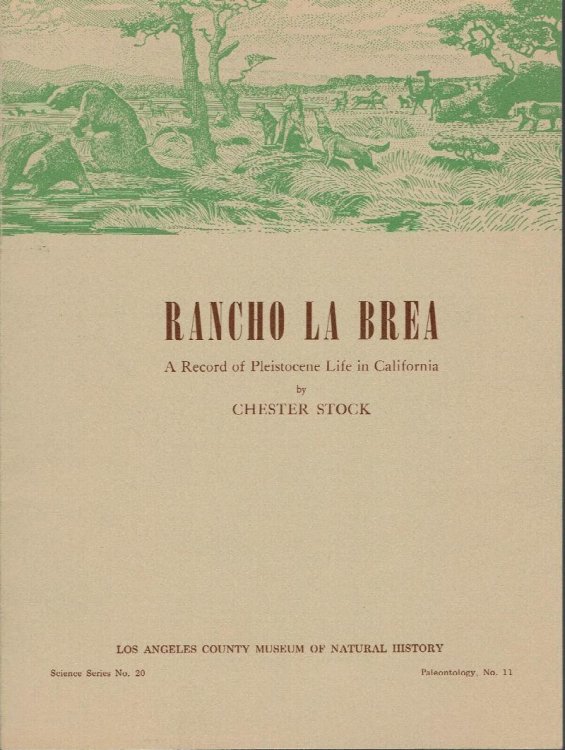 Rancho La Brea: A Record of Pleistocene Life in California