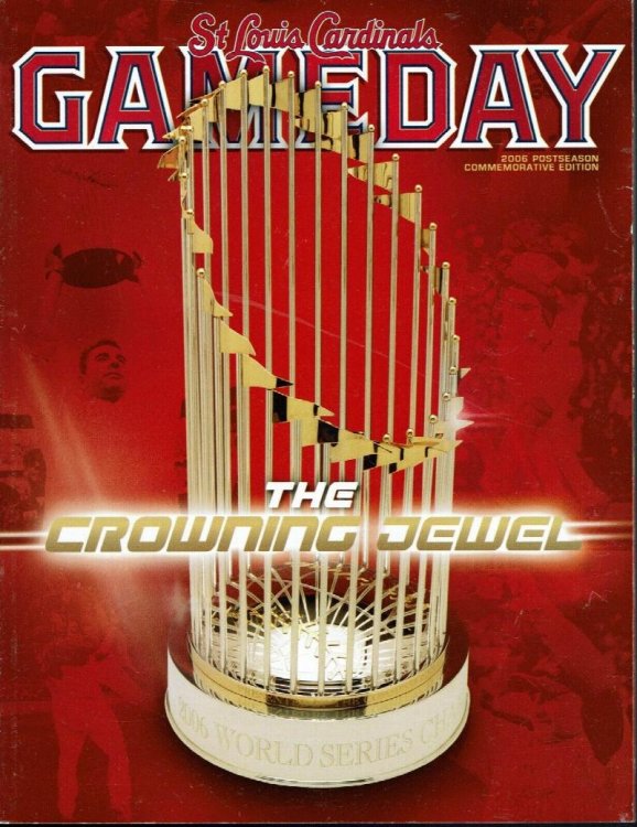 St. Louis Cardinals Gameday 2006 Postseason Commemorative Edition