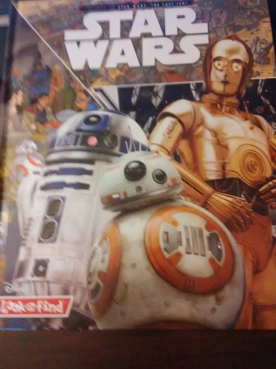 Journey to Star Wars: The Last Jedi, Disney Look and Find