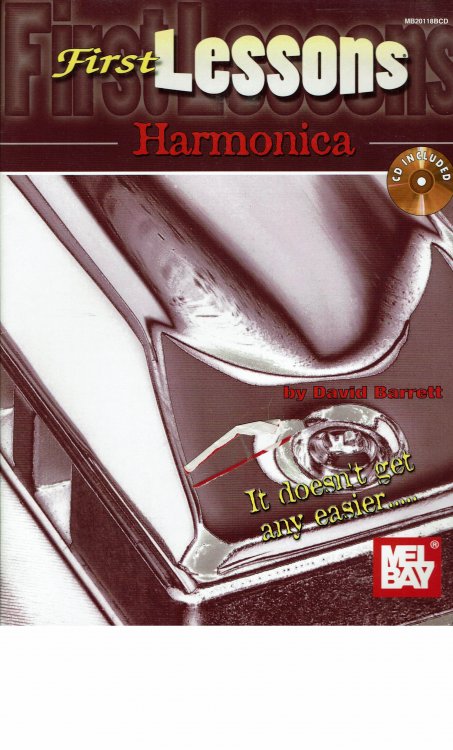 First Lessons Harmonica, Book & CD