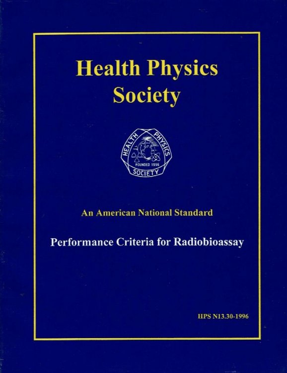 An American National Standard--Performance Criteria for Radiobioassay