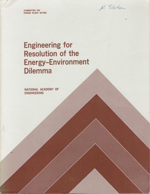 Engineering for Resolution of the Energy-Environment Dilemma