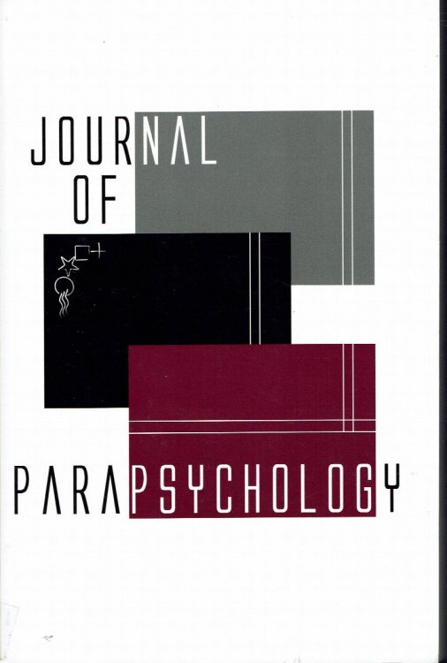 Journal of Parapsychology, Vol. 67, No 2, Fall 2003