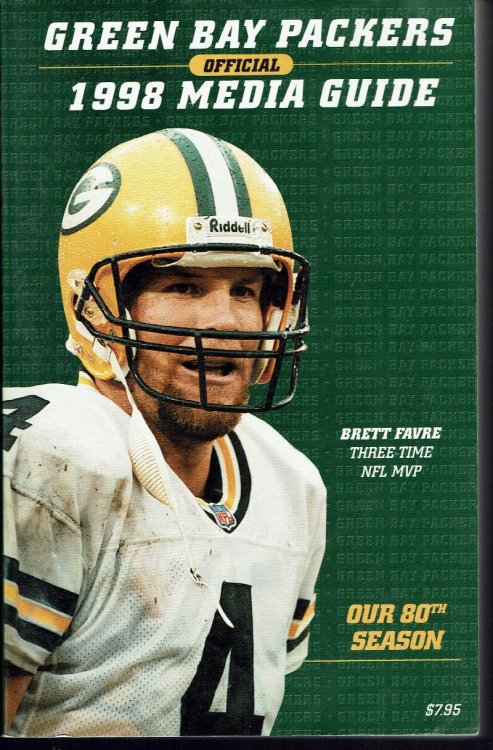 Green Bay Packers Official 1998 Media Guide