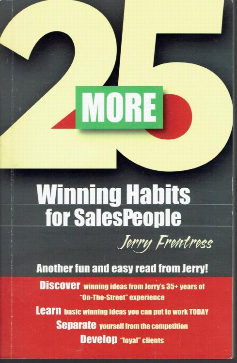 25 More Winning Habits for Sales People