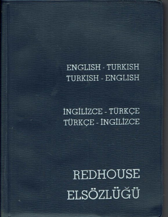 Redhouse Portable Dictionary: English-Turkish, Turkish-English