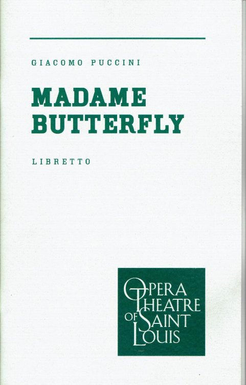 Madame Butterfly: Libretto (English)