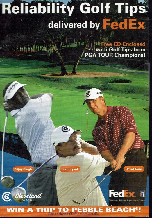 Reliability Golf Tips, Promo CD
