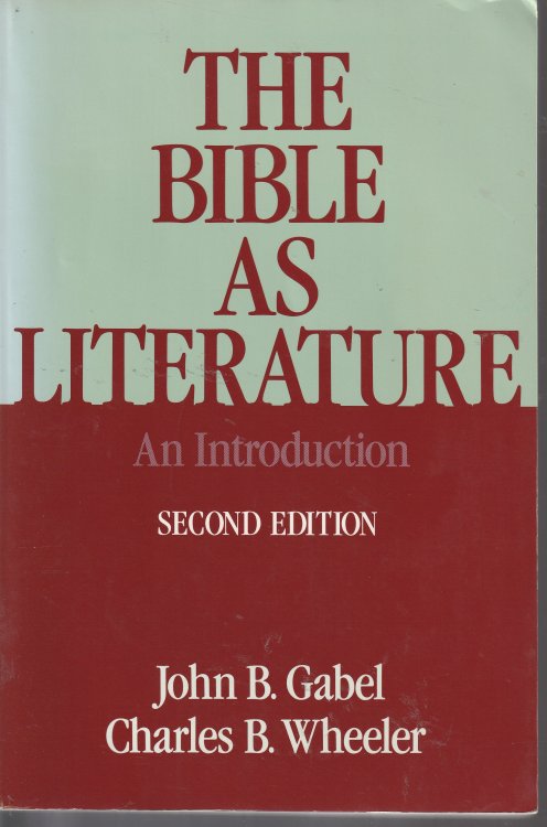 The Bible as Literature: An Introduction