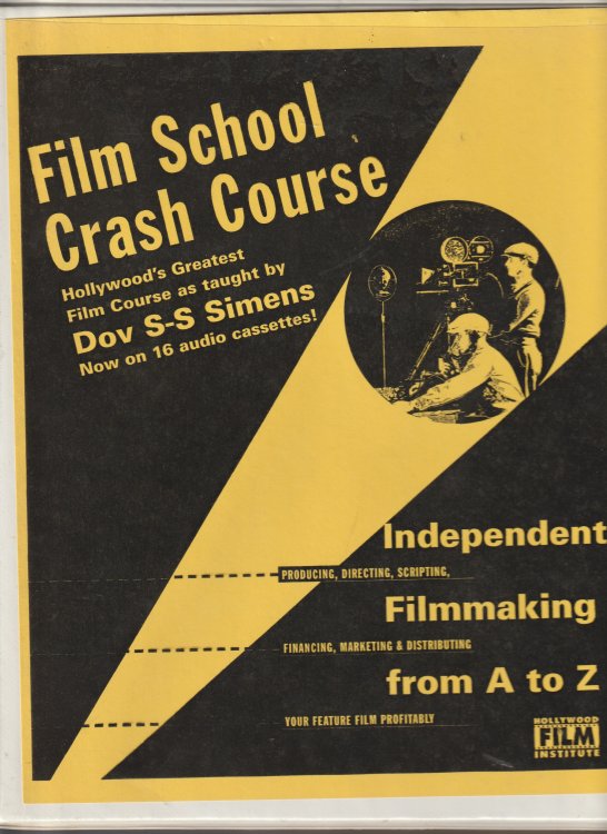 Film School Crash Course (16 Audio Cassettes)