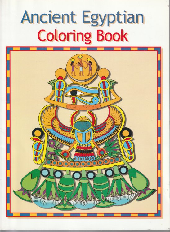 Ancient Egyptian Coloring Book