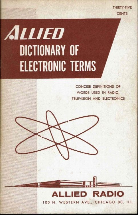 A Dictionary of Electronic Terms