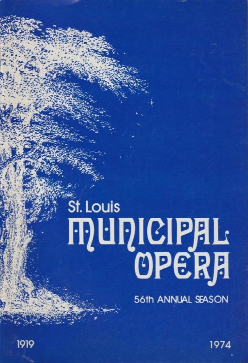 Program, Man of La Mancha, 56th Annual Season, St. Louis Municipal Opera