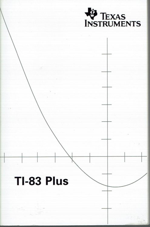 Texas Instruments TI-83 Plus Graphing Calculator Guidebook