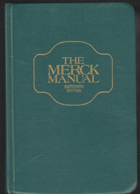 The Merck Manual of Diagnosis and Therapy 16th Ed.