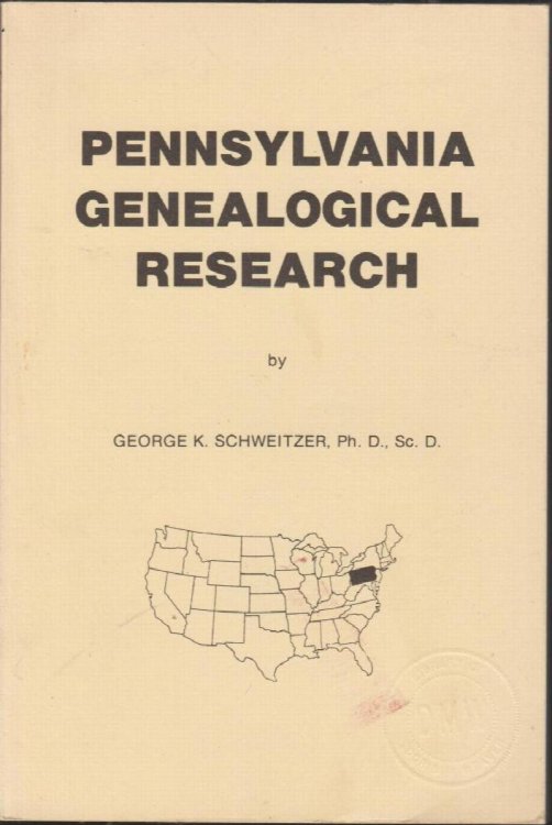 Pennsylvania Genealogical Research