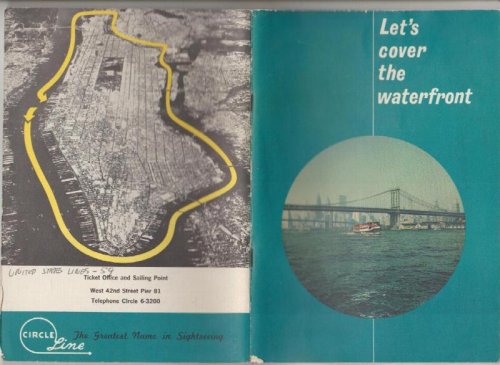 Let's Cover the Waterfront (1964) Circle Line Boat Ride Souvenir Booklet, NY World's Fair Issue