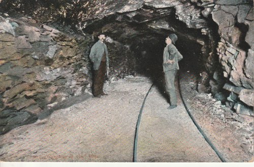 Coal Mine NY 1907 Photo Postcard