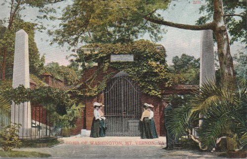 Tomb of Washington, Mt. Vernon, VA circa 1910