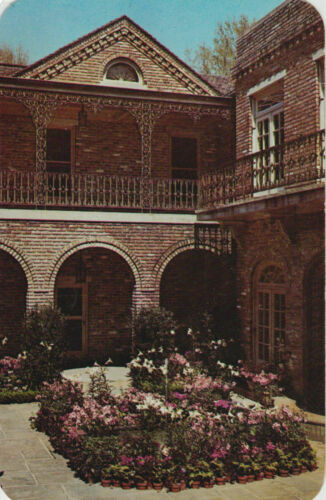 Bellingrath Gardens Court Yard, Mobile, AL circa 1955 Postcard