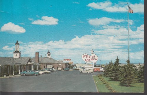 Holding's Little America Travel Center, Wyoming; Photo Postcard circa 1960