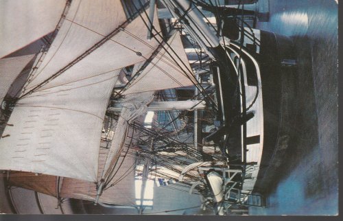 Old Whaling Ship, New Bedford, MA Whaling Museum circa 1955