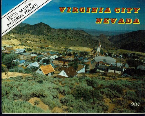 Virginia City Nevada; Vintage Postcard Book (circa 1965)