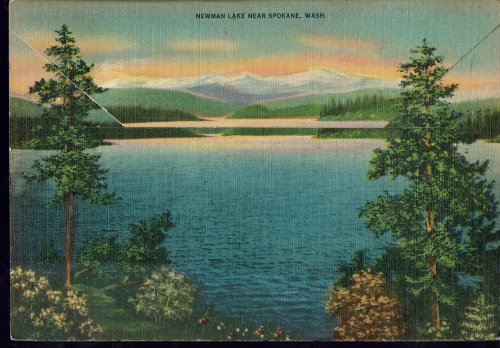 Spokane Washington, The Friendly City; Vintage Postcard Book (circa 1930)