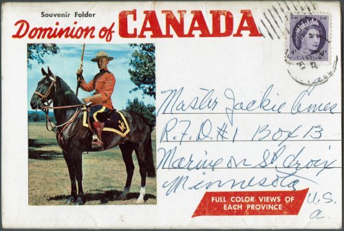 Dominion of Canada, Vintage Postcard Book (circa 1952)