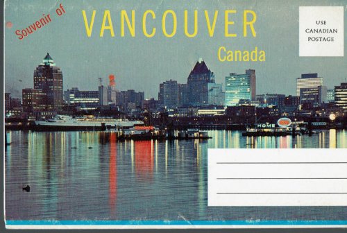 Vancouver Canada; Vintage Postcard Book (circa 1955)