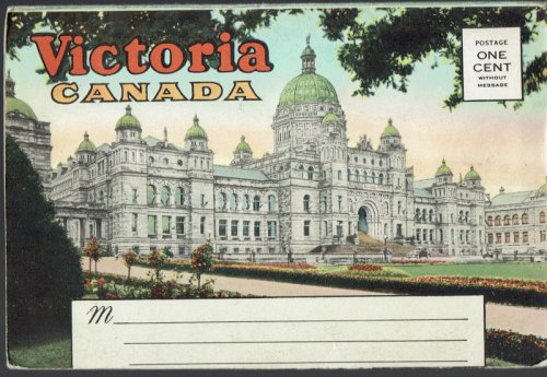 Victoria Canada; Vintage Postcard Book (circa 1935)