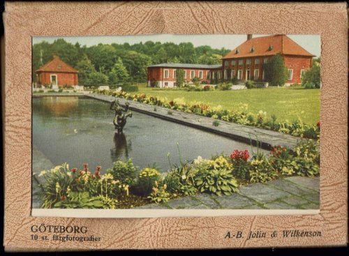 Goteborg, Gothenburg, Sweden; Set of x12 Postcards in folder (circa 1930)