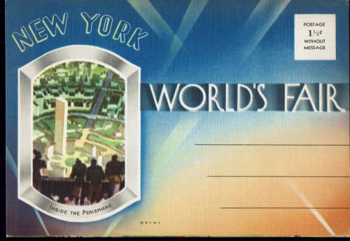 New York World's Fair, Vintage Postcard Book (1939)