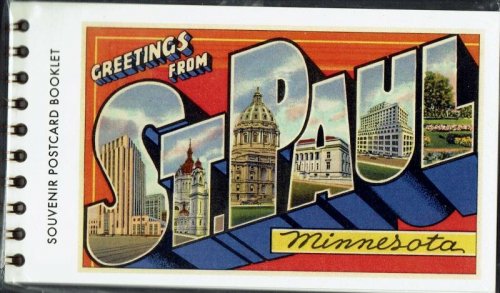 Historic St. Paul MN Postcard Booklet