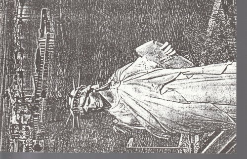 Statue of Liberty Art Postcard, Richard Novick Limited Ed.
