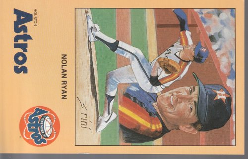 Nolan Ryan, Houston Astros Susan Rini Portrait Postcard