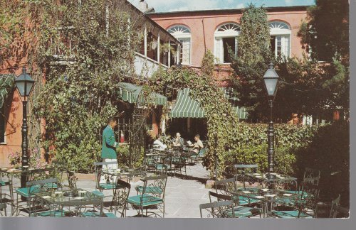 Pat O'Briens New Orelans French Quarter 1958 Vintage Postcard