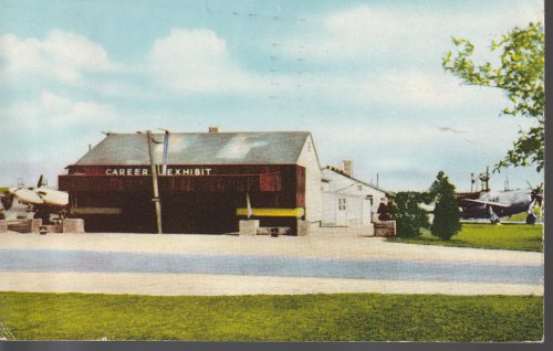 Lackland AFB Career Exhibit Building 1955 Postcard 2 Jefferson