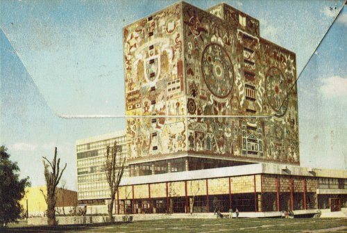 Ciudad Universitaria, Mexico: Vintage Postcard Book