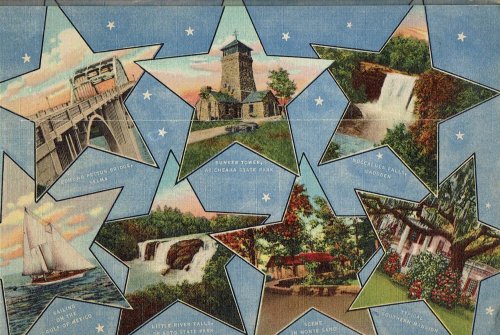 Beautiful Alabama: The Star of the South, Vintage Postcard Book
