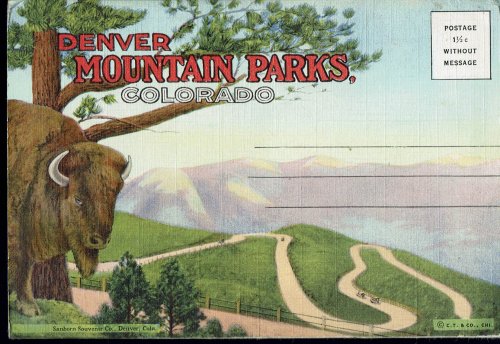 Denver Mountain Parks, Colorado: Vintage Postcard Book